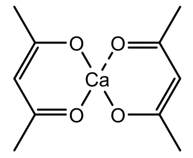 Calcium Acetyl Acetonate chemical structure