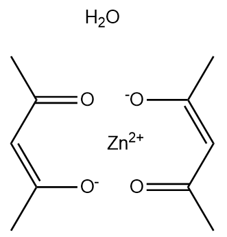Zinc Acetyl Acetonate chemical structure
